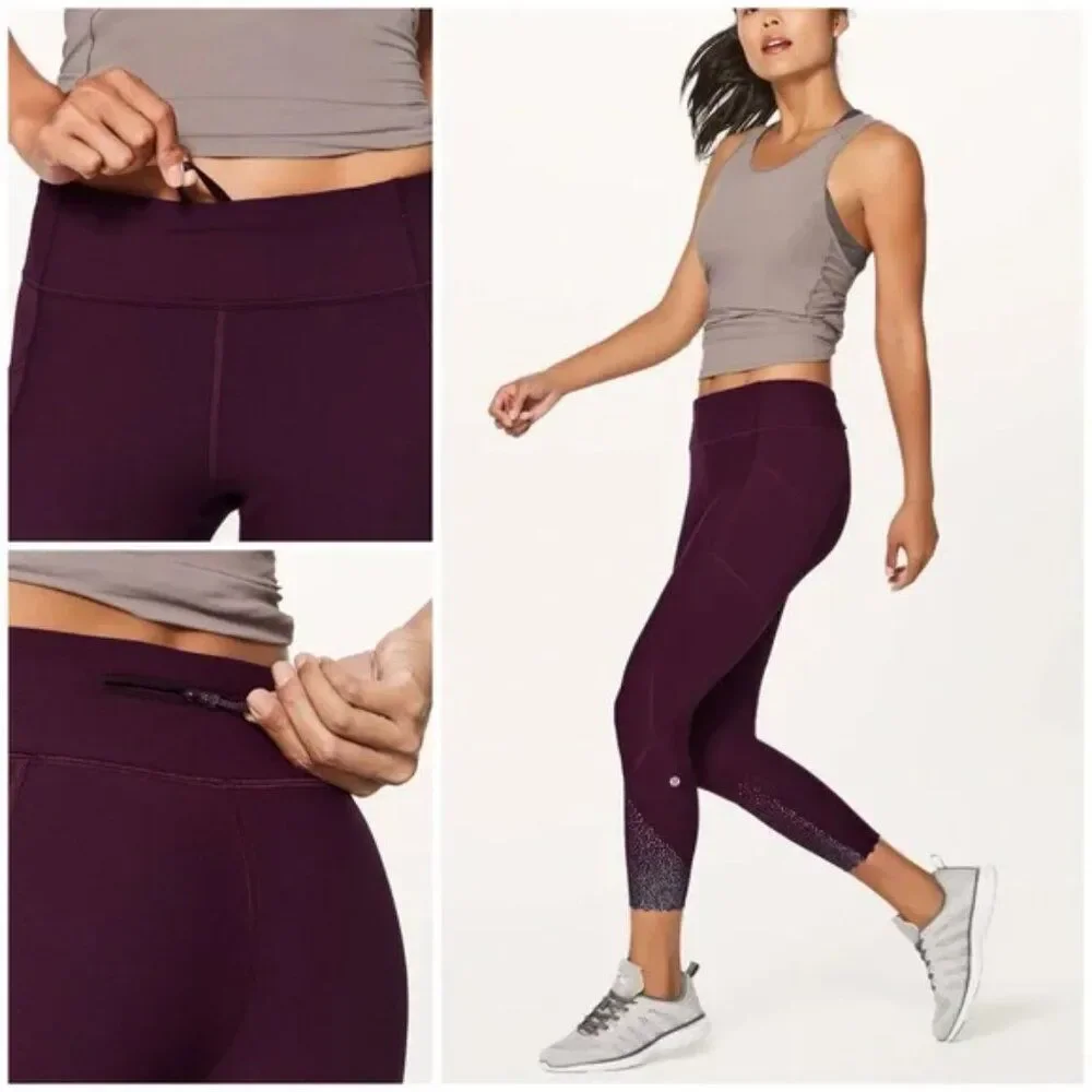 Lululemon Tight Stuff Tight II in Dark Adobe 25" Size 4 - Picture 5 of 12